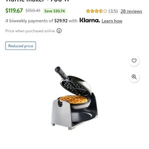 Stainless Steel Waffle Maker